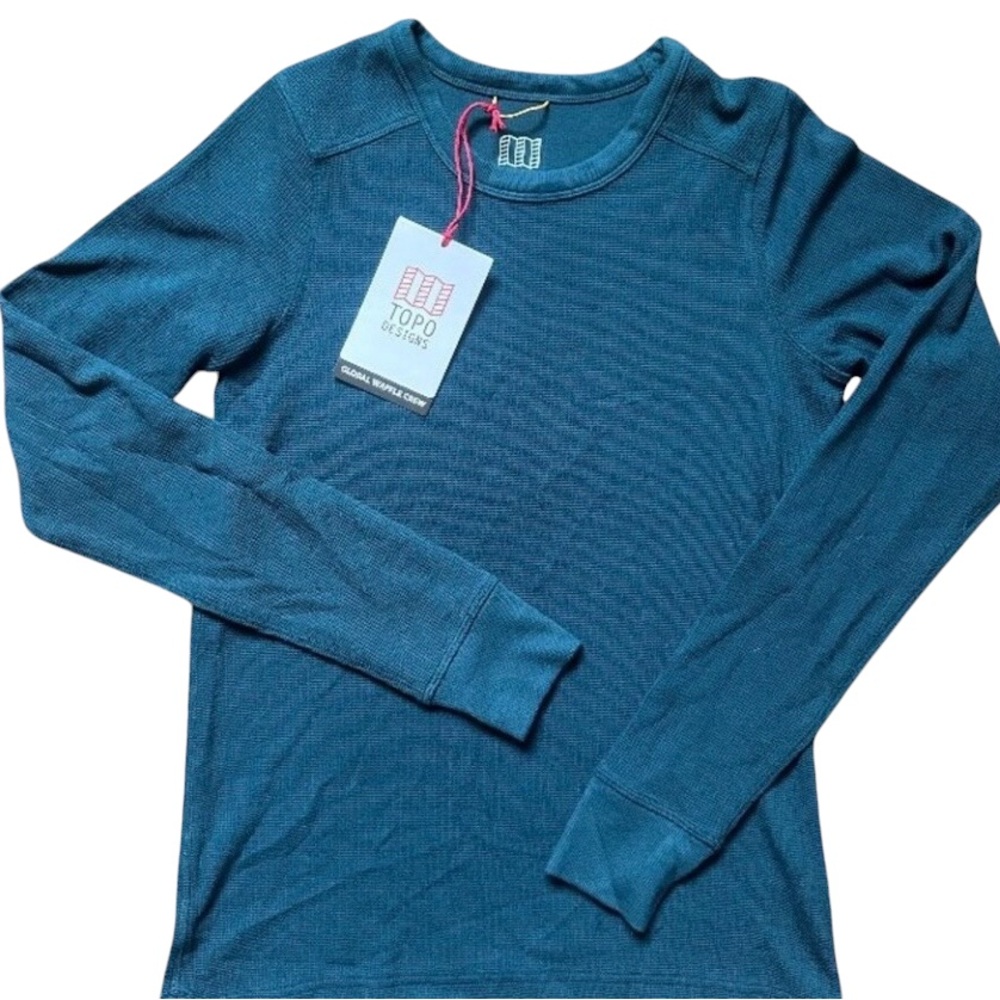 Topo Designs Global‎ Waffle Long-sleeve NWT